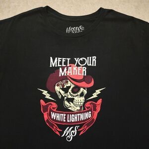 Brad Paisley Moon Shine Spirit Black Graphic T-Shirt #2